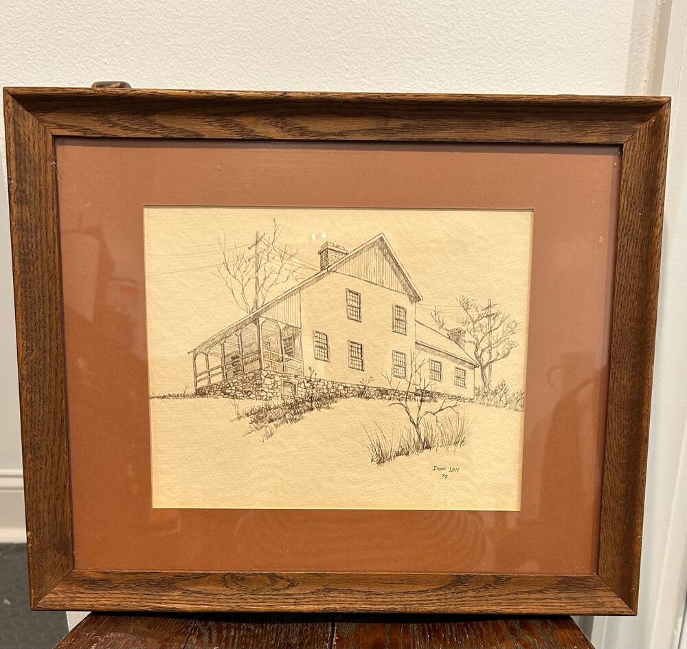 Pencil Sketch by Don Jay 1977